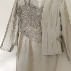 Liancarlo Couture Cocktail Dress w/Jacket.  Worn once.